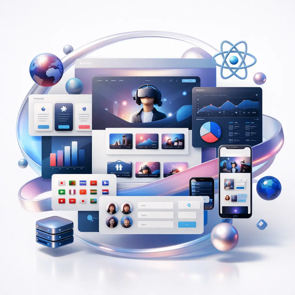 Multilingual React Website Kit